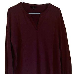 Banana Republic Purple 3/4 Sleeve Top Women’s Medium